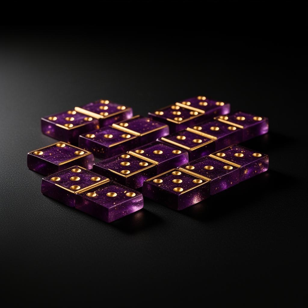 Custom Resin Domino Sets